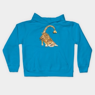 Ankylosaurus Bulldog Kids Hoodie